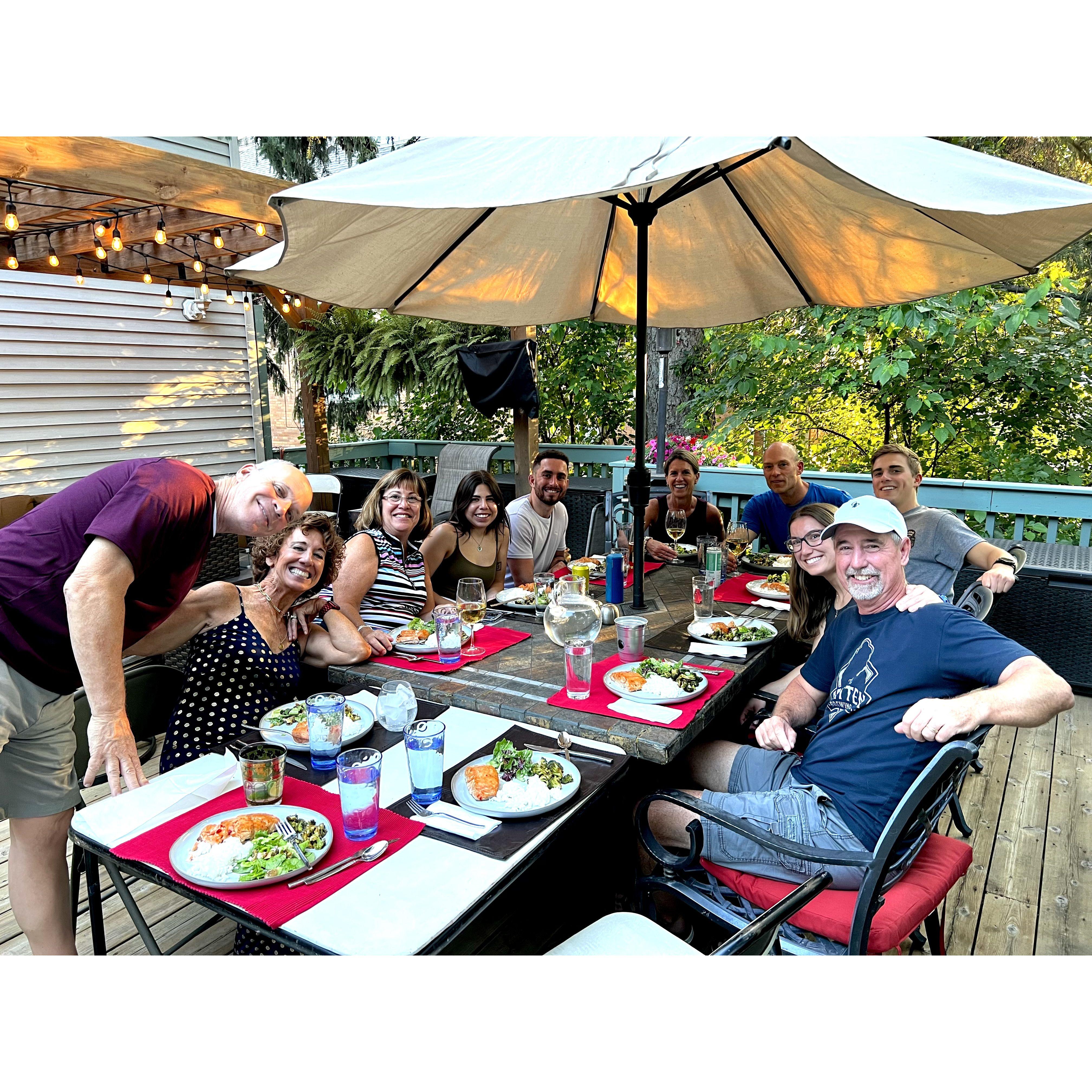Chesnover family reunion in Chicago