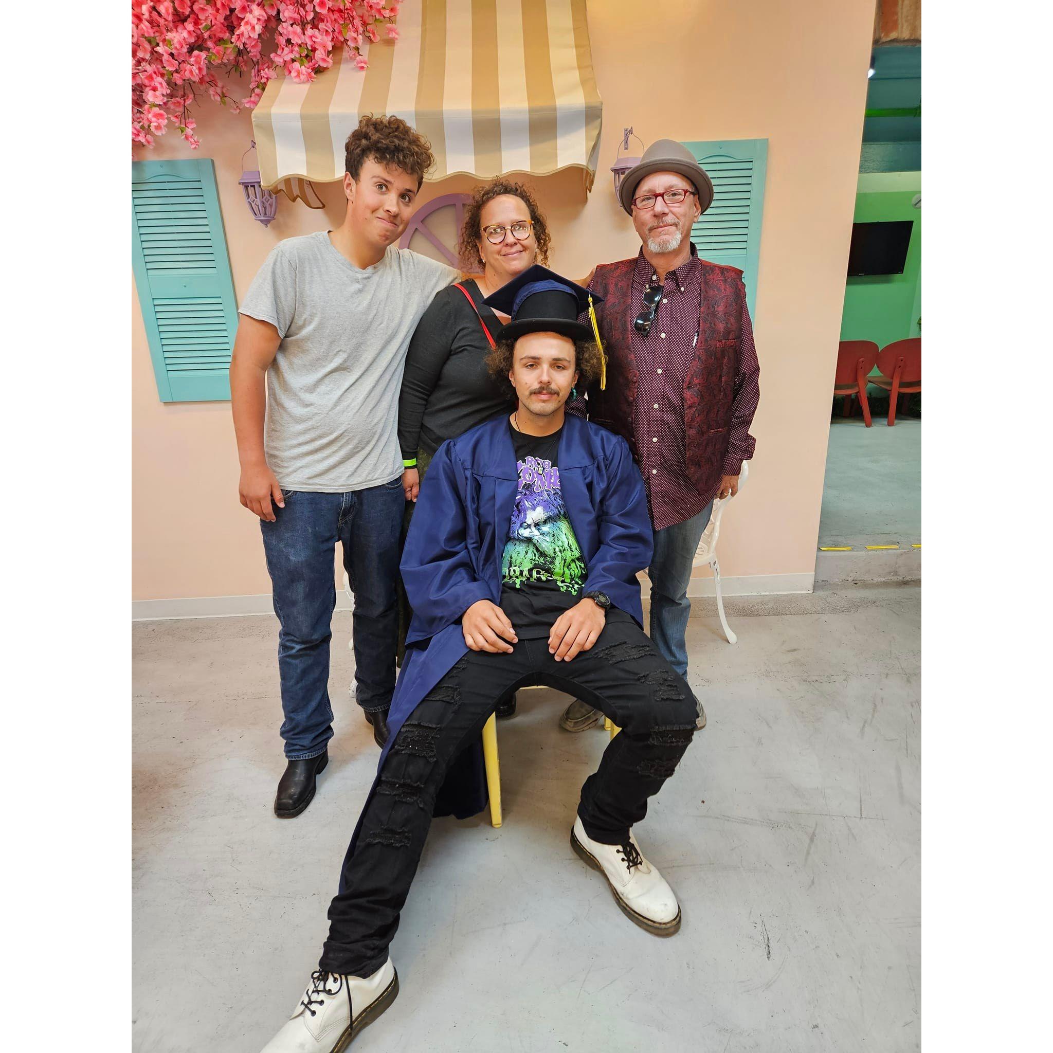 Eliya's HS graduation