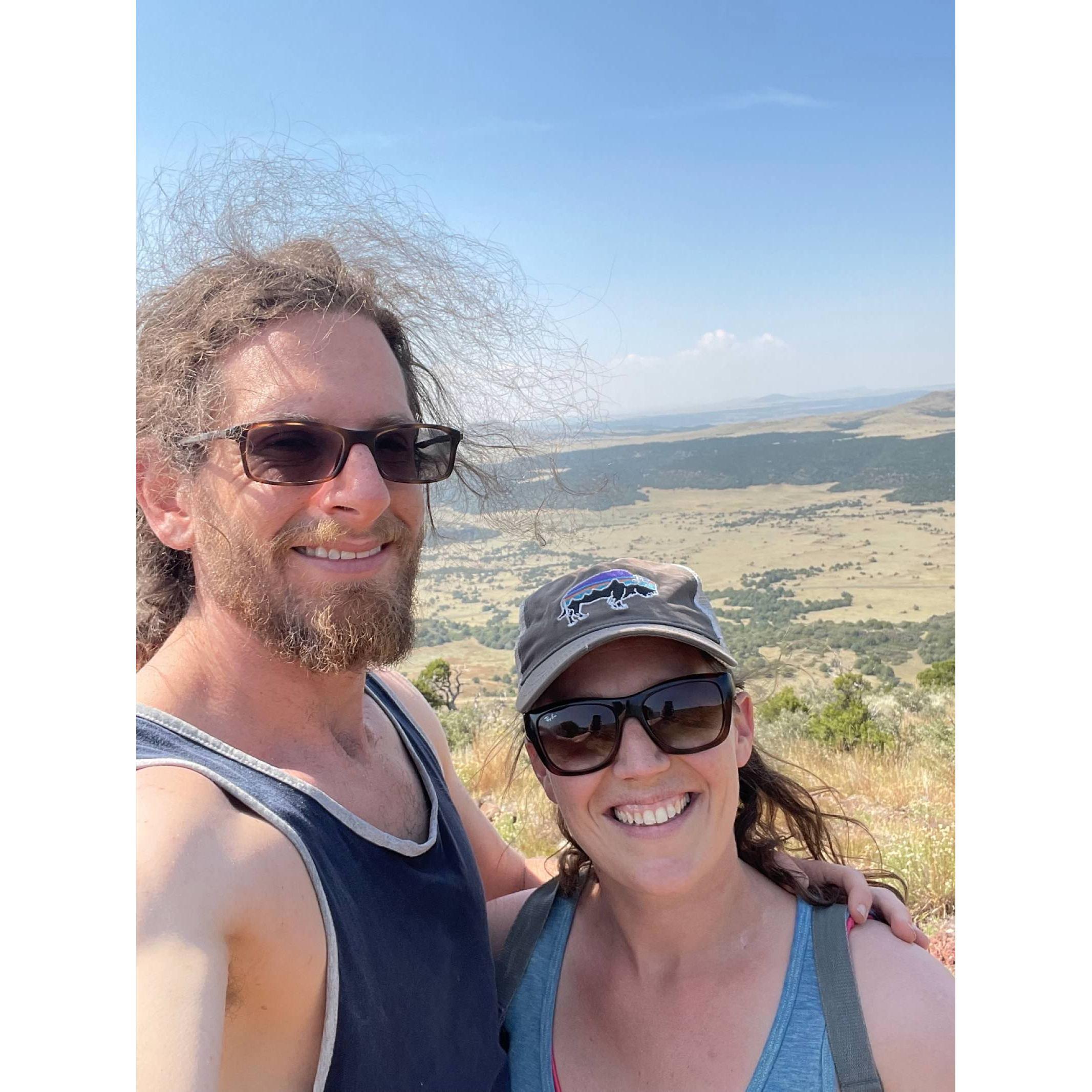 Hannah picked up a hitchhiker on her way to Austin.
