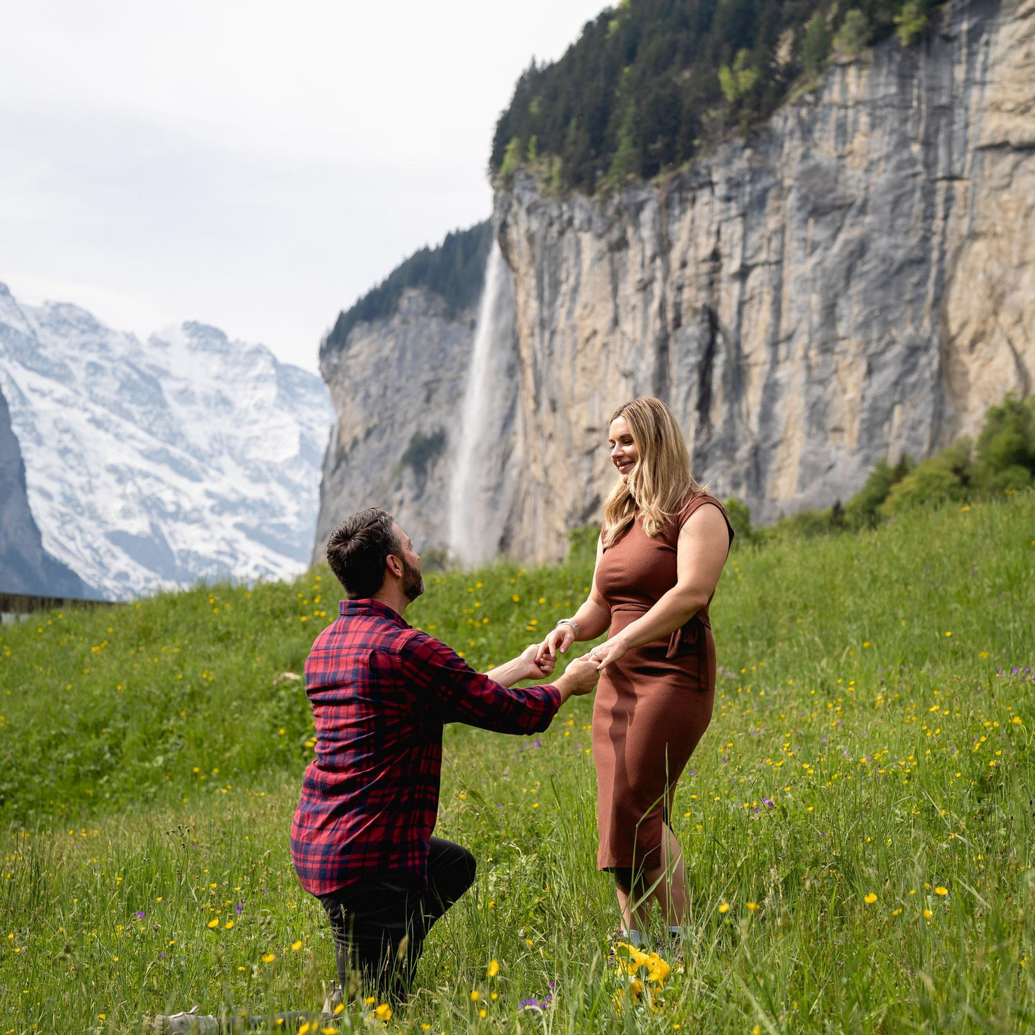 Where she said "Yes"