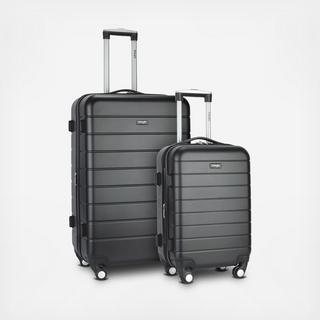 Wrangler 2-Piece Expandable Hardside Luggage Set