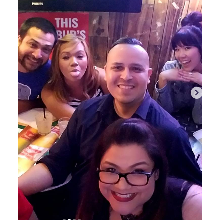 April 2017- Vincent got a job opportunity that he could not pass up out of state. This picture was from his going away party, he would leave to Vegas the next day.