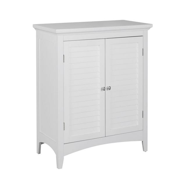 Elegant Home Fashions Jackie 2-Door Floor Cabinet in White