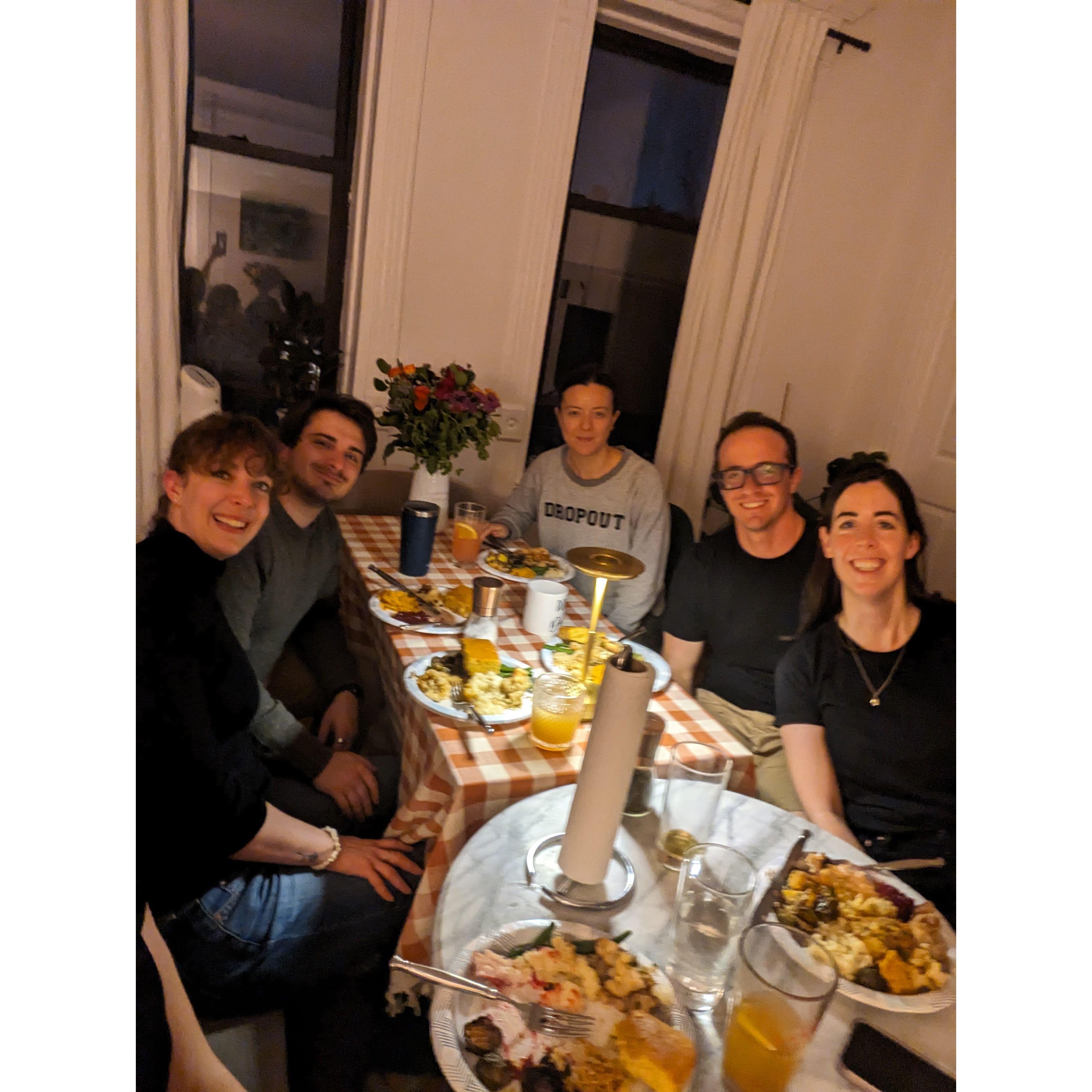Thanksgiving 2023! (Photo credit to Hannah)