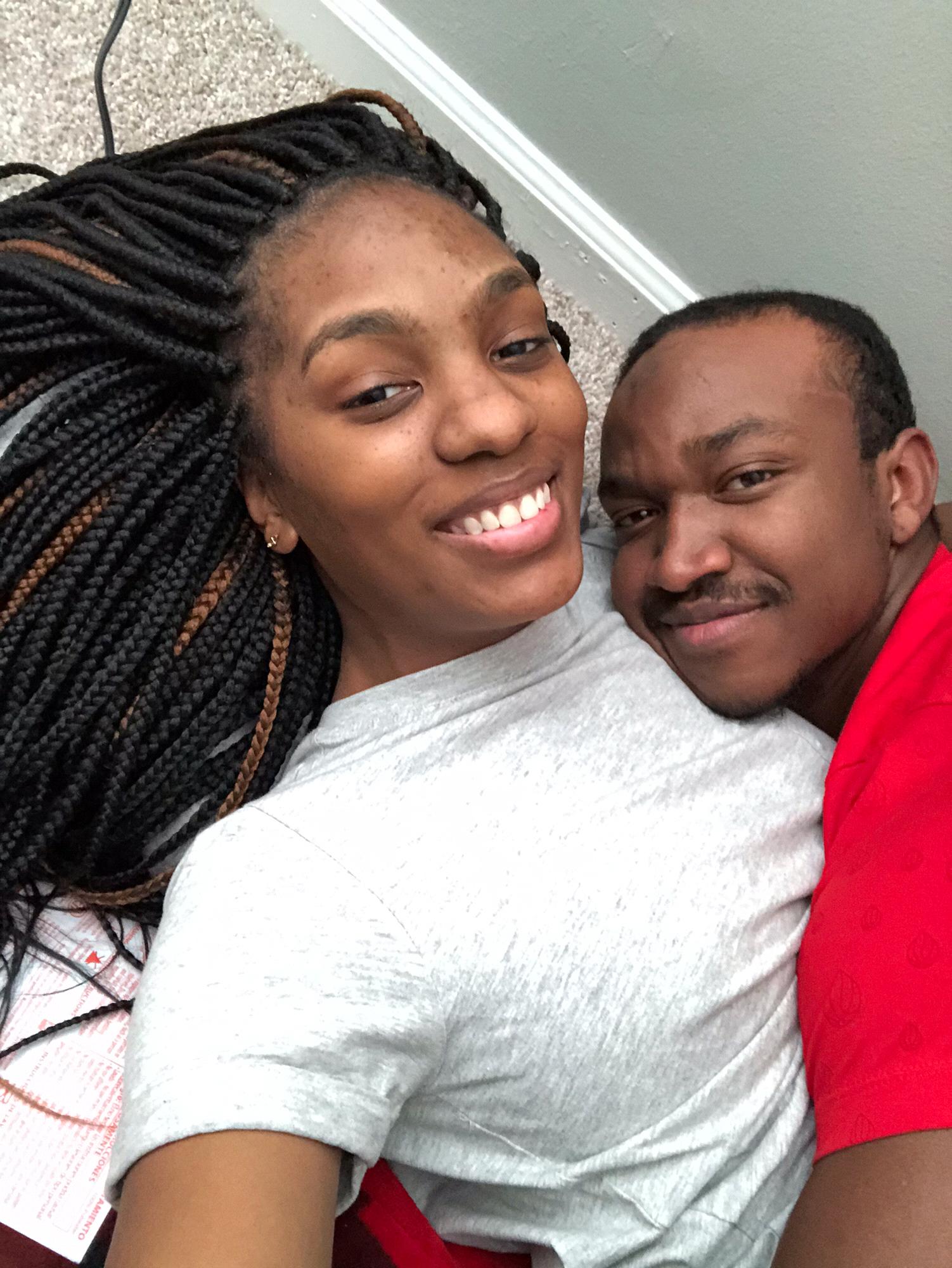 Moments before Jonathon proposed