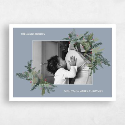 Grey Holiday Card - Kotono