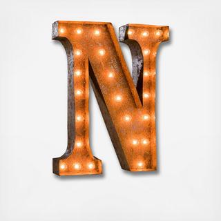 Letter Marquee Light
