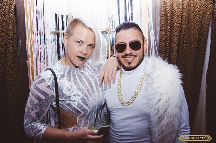 All White Party at House of Yes in Brooklyn, NY. We love to go all out!