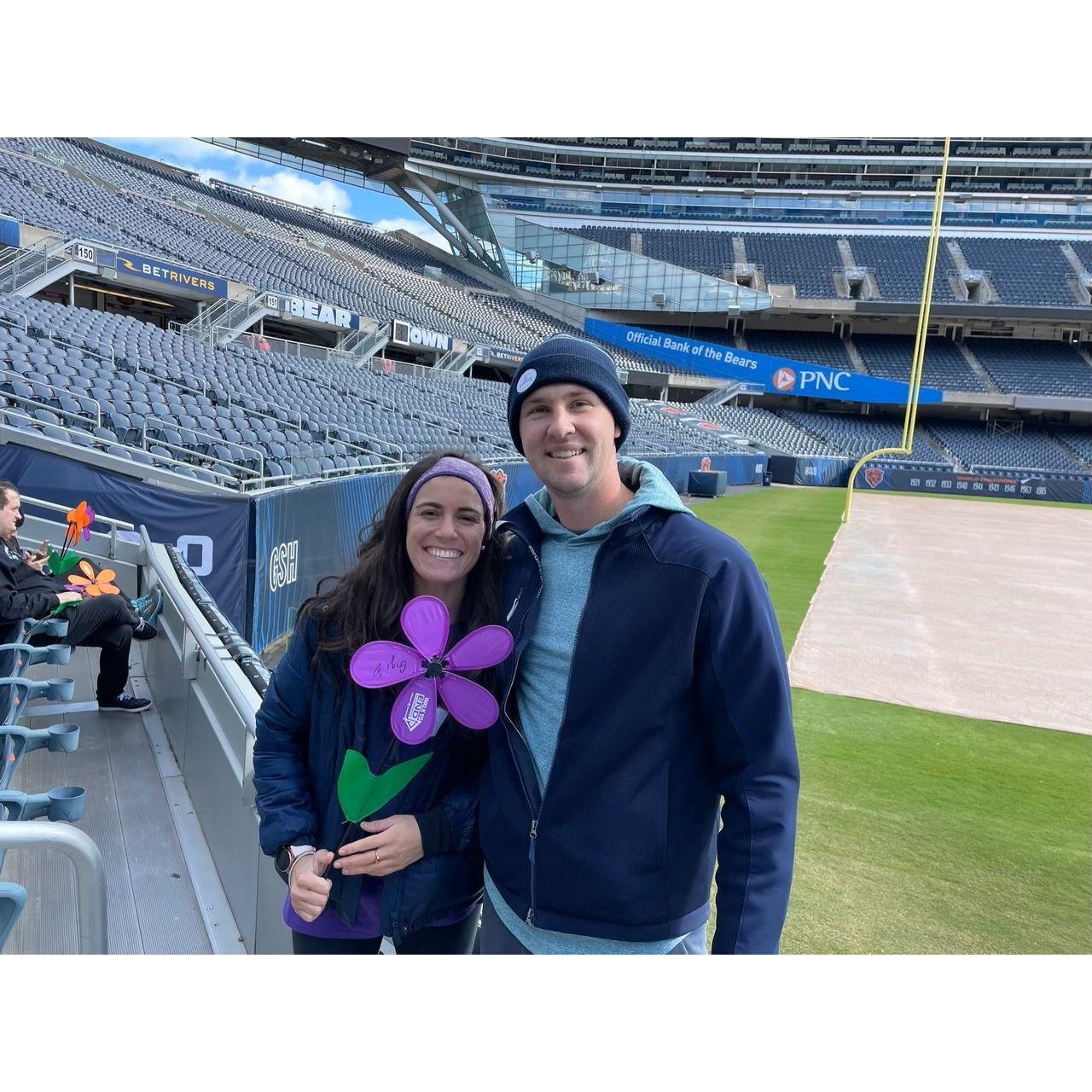 Walk to End Alzheimer's in memory of Marley's grandmother, Gigi