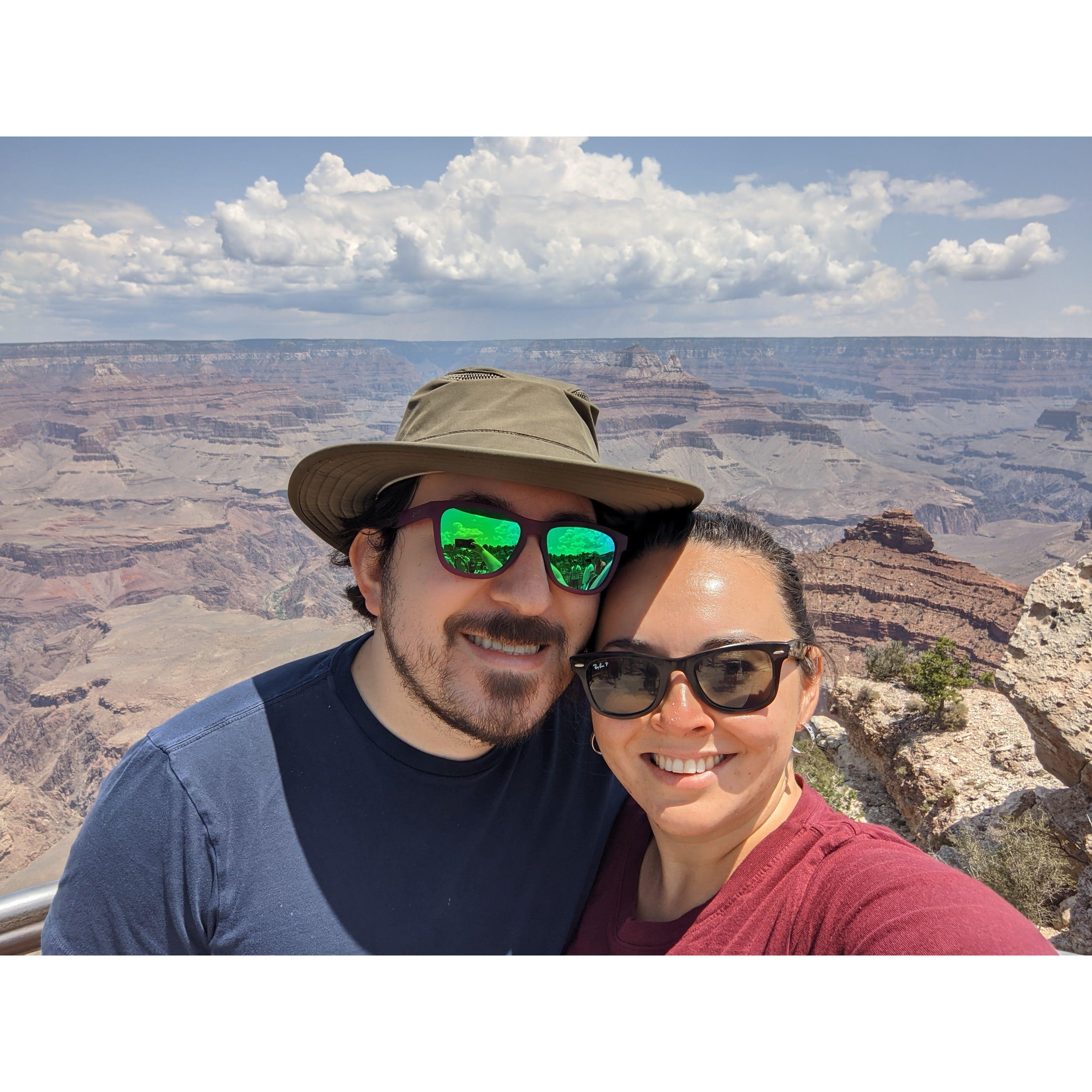 Our visit to the Grand Canyon during our Colorado Road trip.