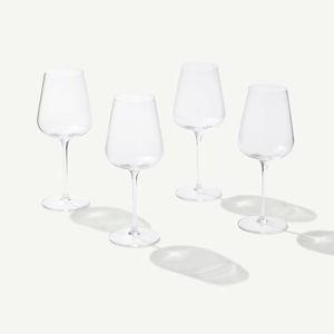 Crystal White Wine Glasses