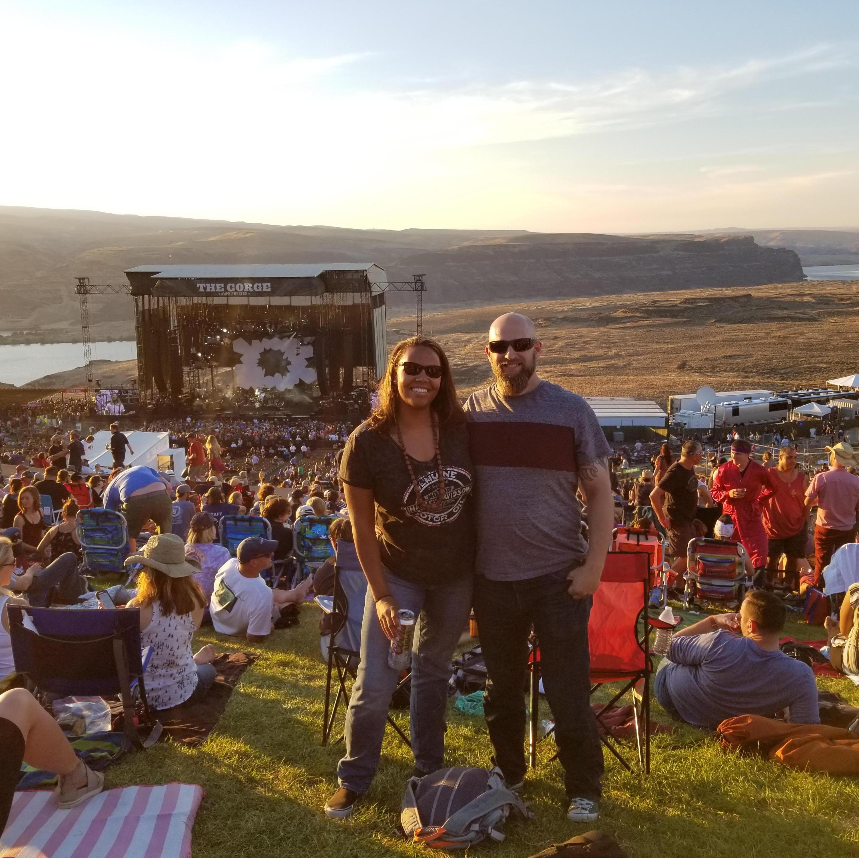 Dave Matthews concert at the Gorge - Labor Day weekend 2018