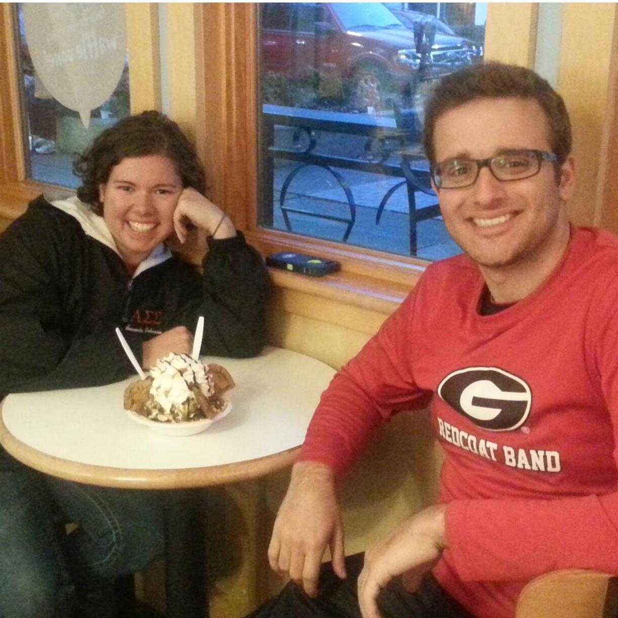 The first time he met my parents