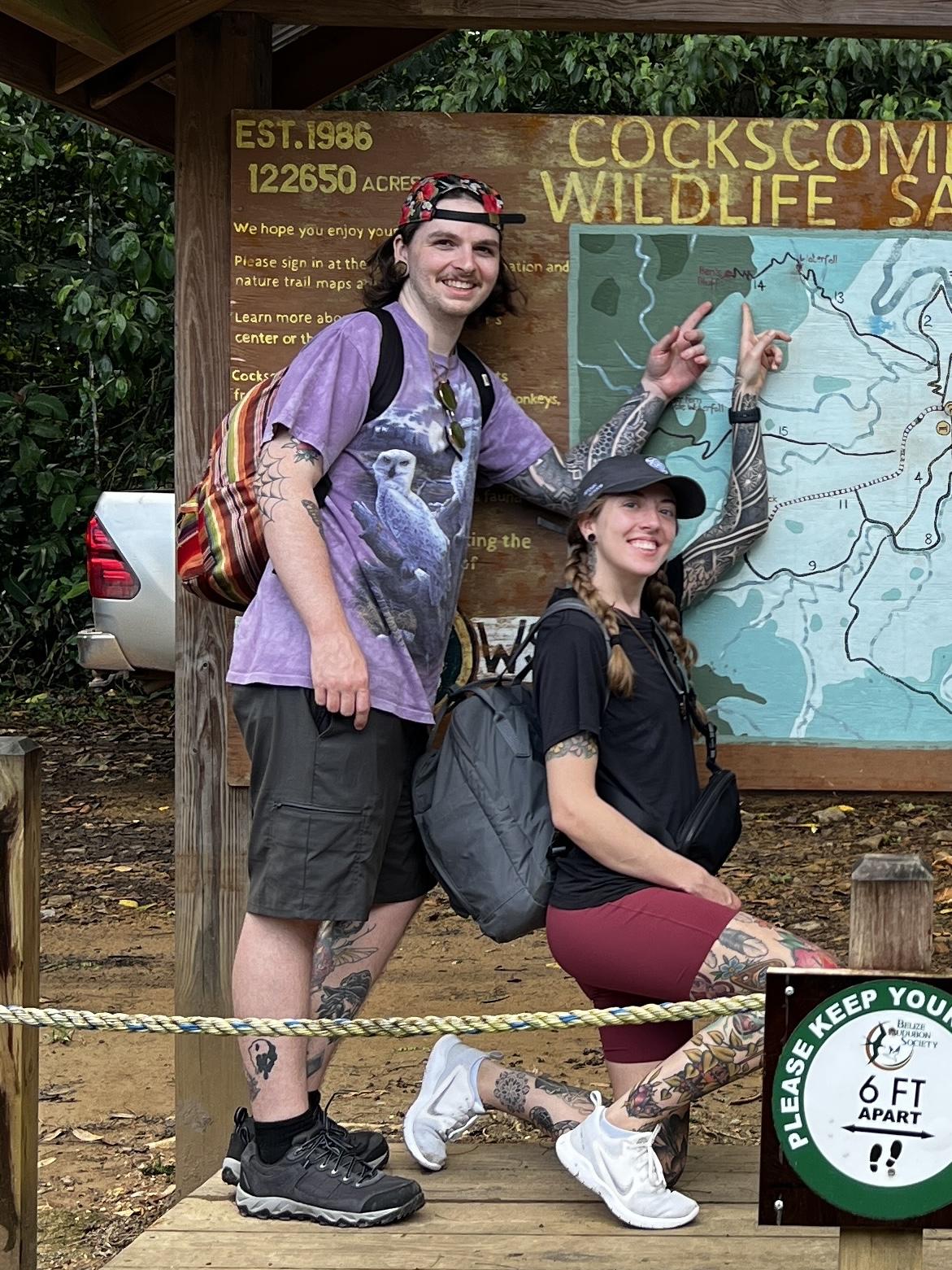Pointing to where Mitch was planning on proposing 🥰