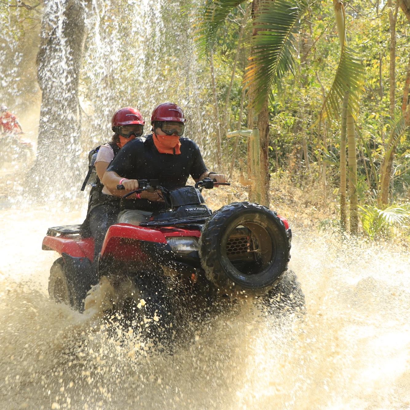 Our 1st time on ATV’s.