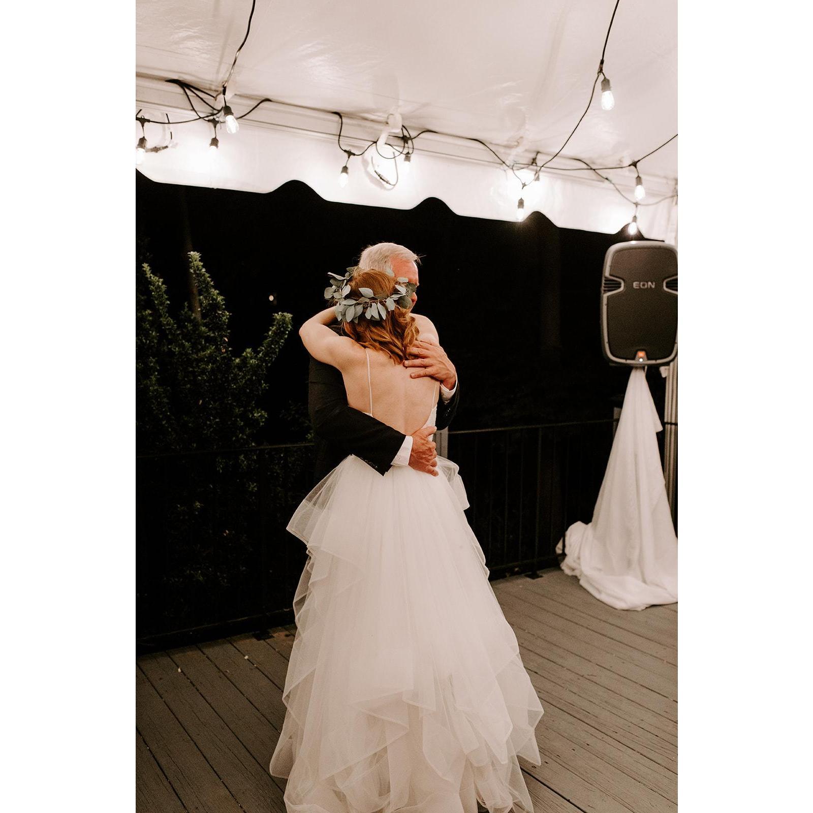 father & bride dance.