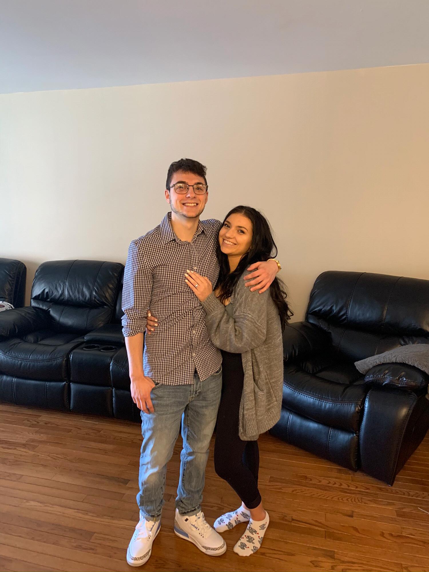 The day we got engaged