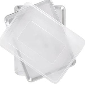 Nordic Ware Naturals Half Sheet Set, 2pack Half Sheet + Lid