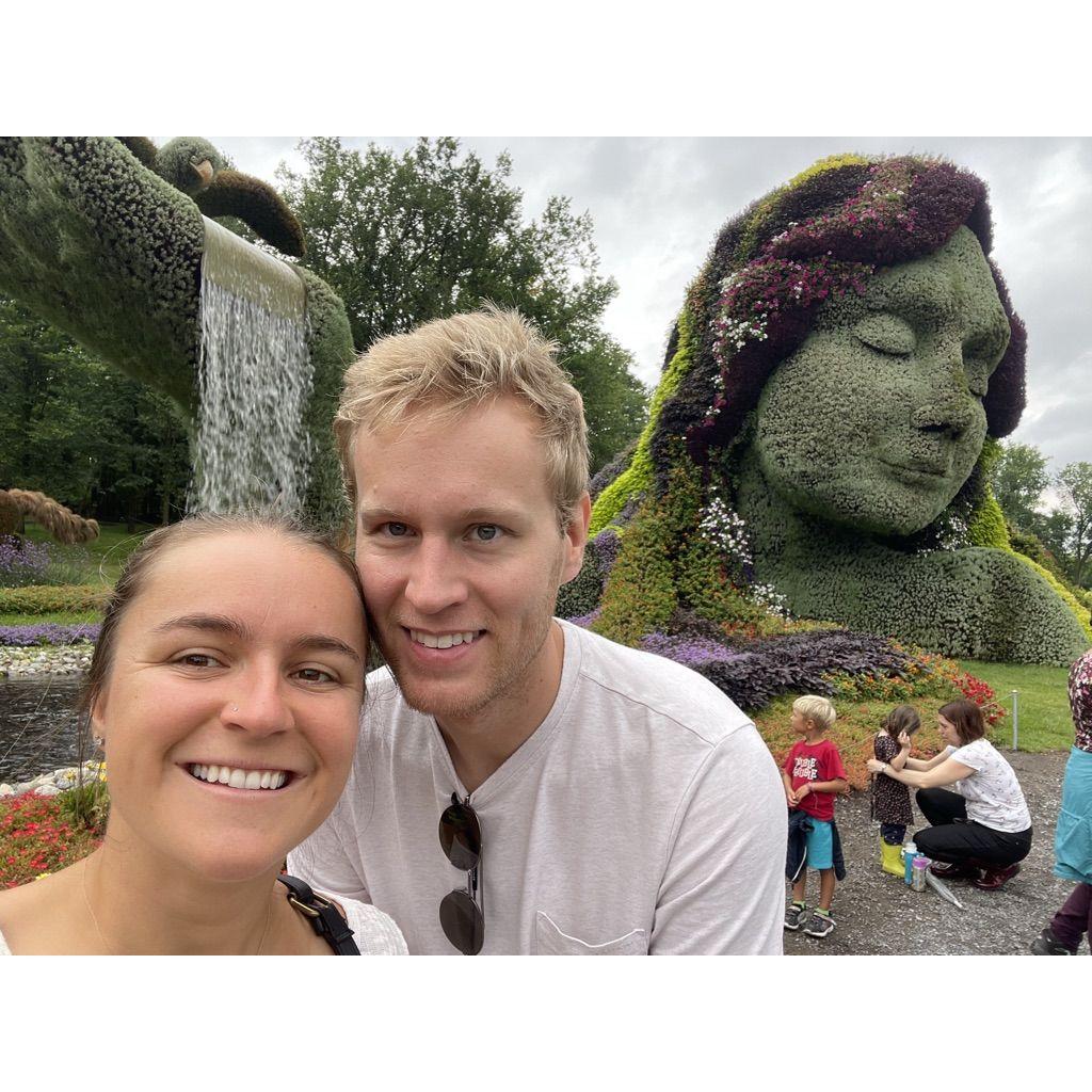 Mosaiculture in Quebec City