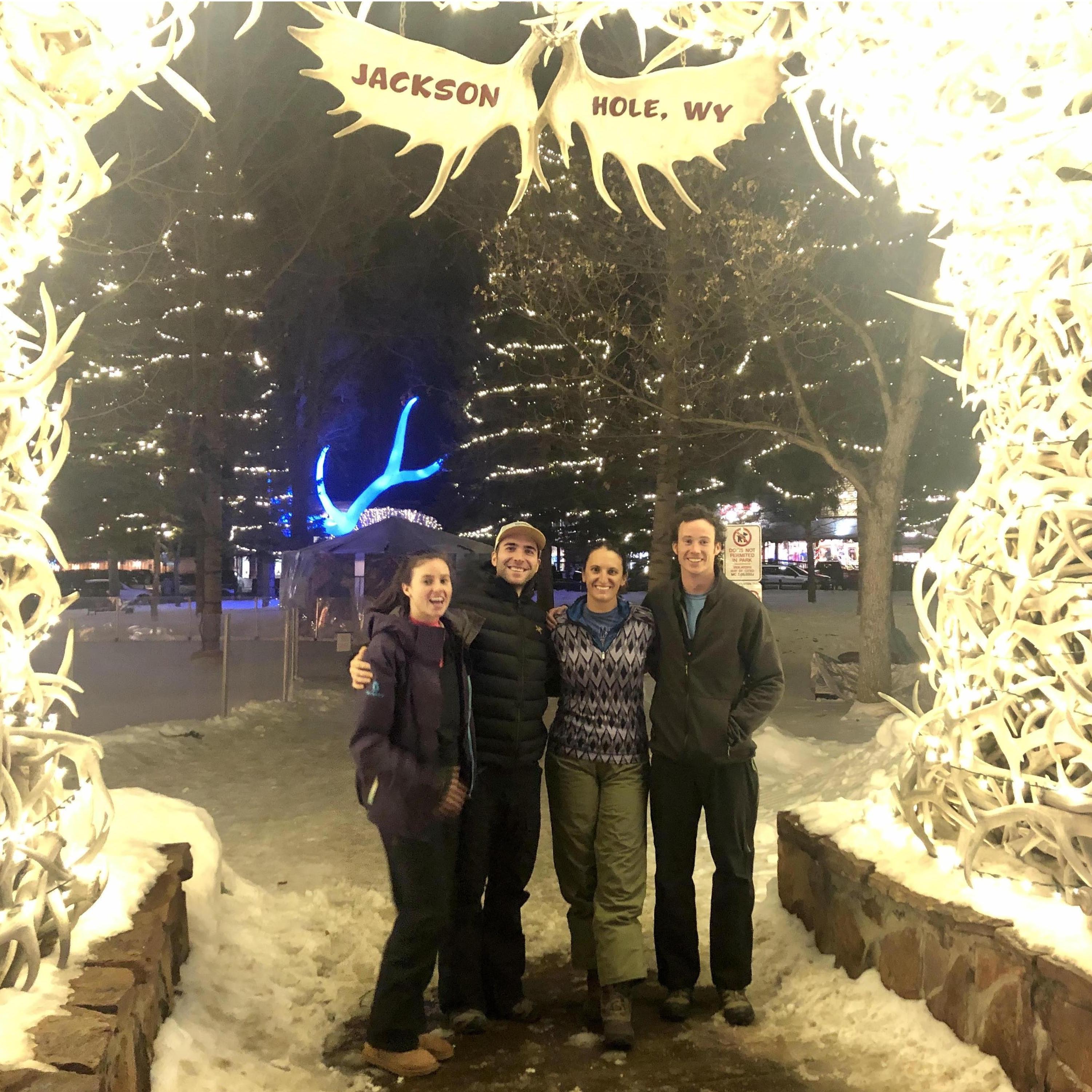 Jackson Hole with Ed and Lorraine.