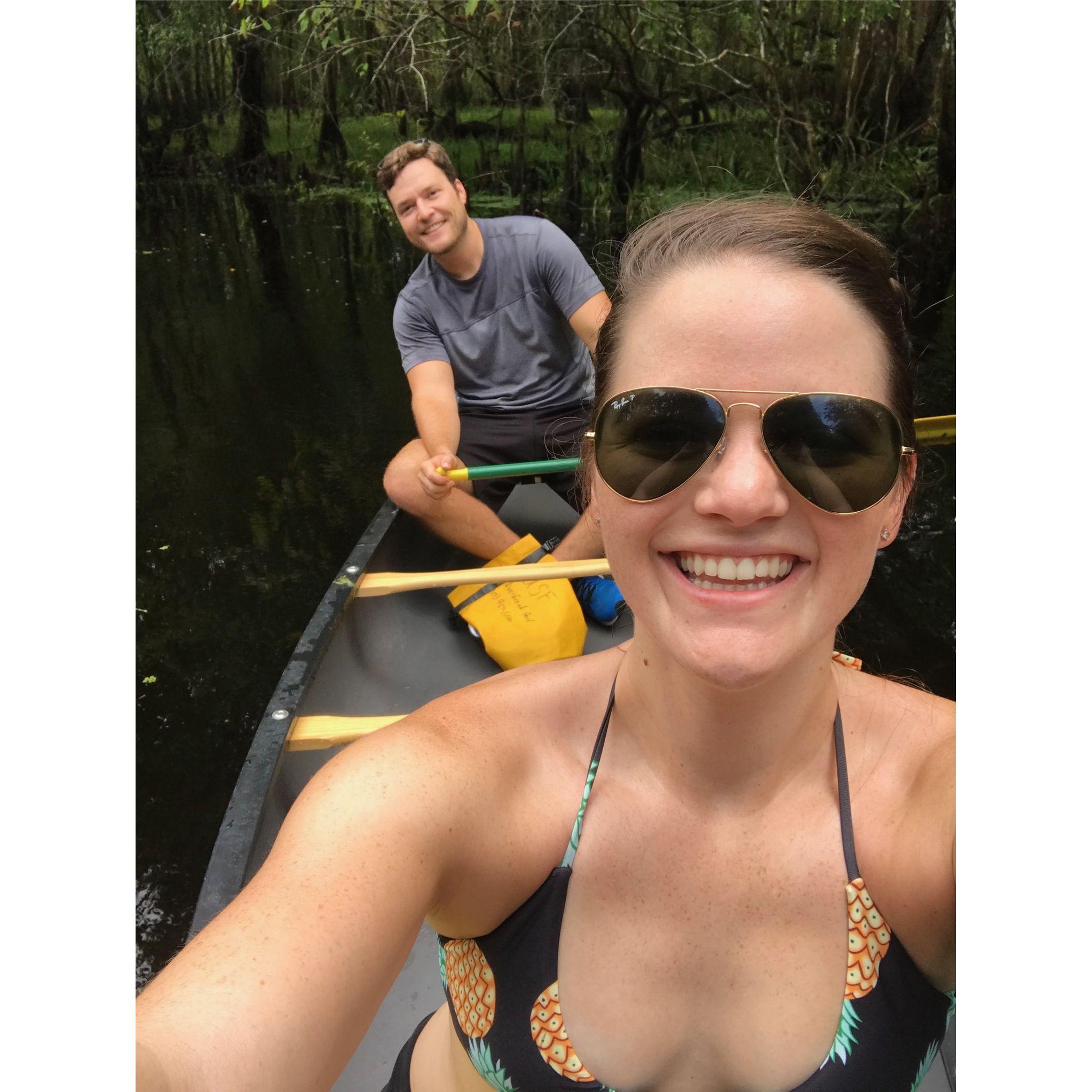 Our 1st kayak together!