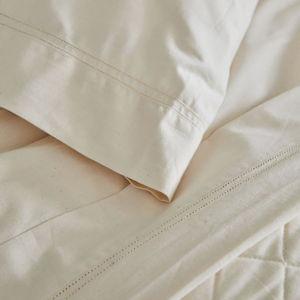 Hemstitched Sheet Set - Natural
