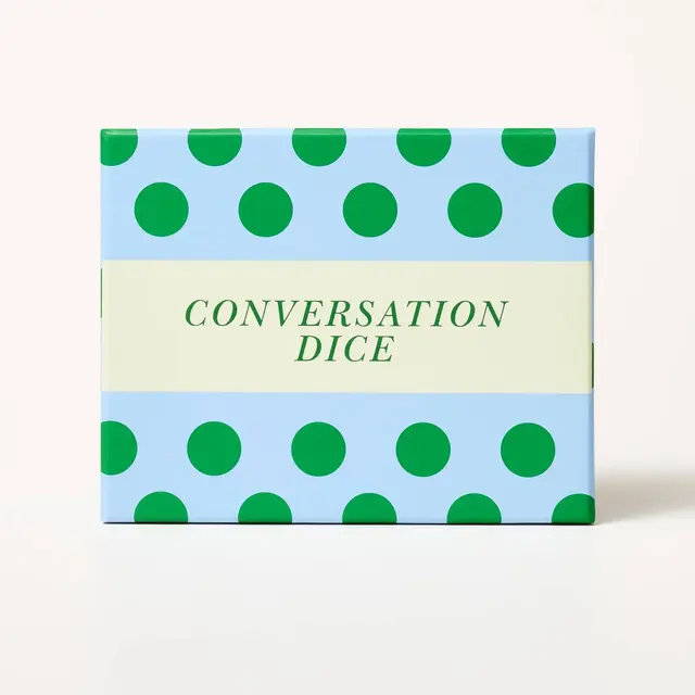 Conversation Starter Dice Polka Dot Green/Blue - kate spade new york x Target