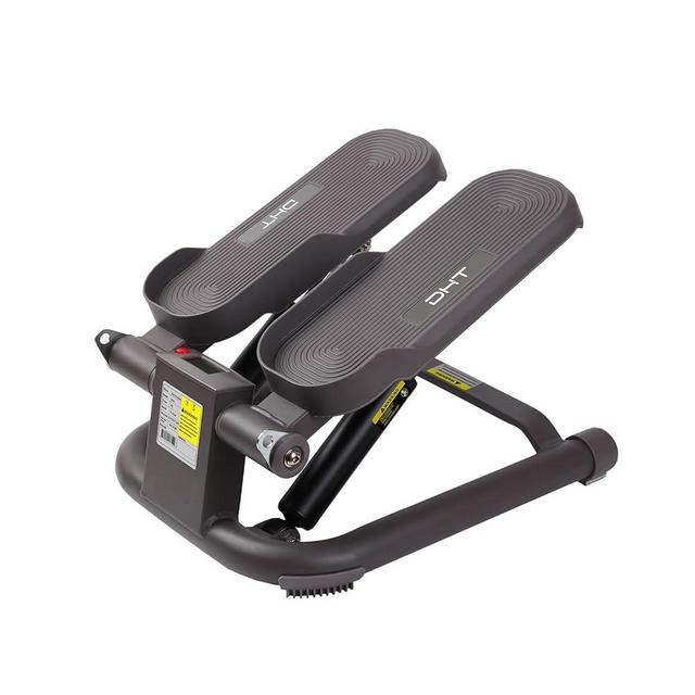 DHT,Stair Stepper with Resistance Band and Calories Count, Mini Stepper for Exercise，Health & Fitness Exercise Stepping Machine for Exercise Fitness Office Home Workout Equipment
