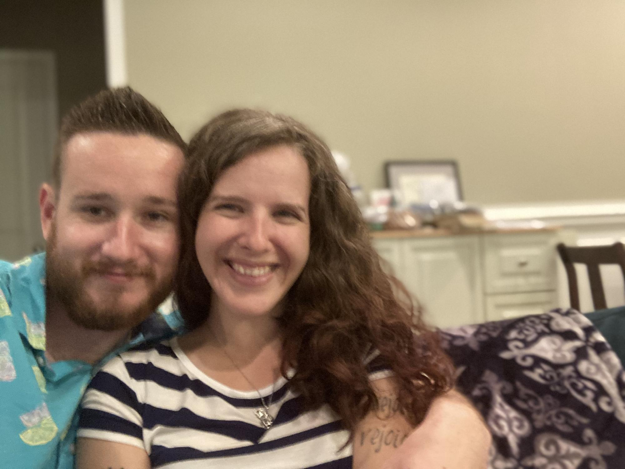 First picture together May 2020.