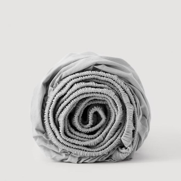 PACT Home Lunar Organic Cool-Air Percale Fitted Sheet TW