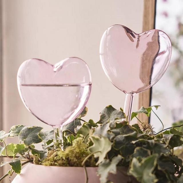Heart Watering Globes, Set of 2