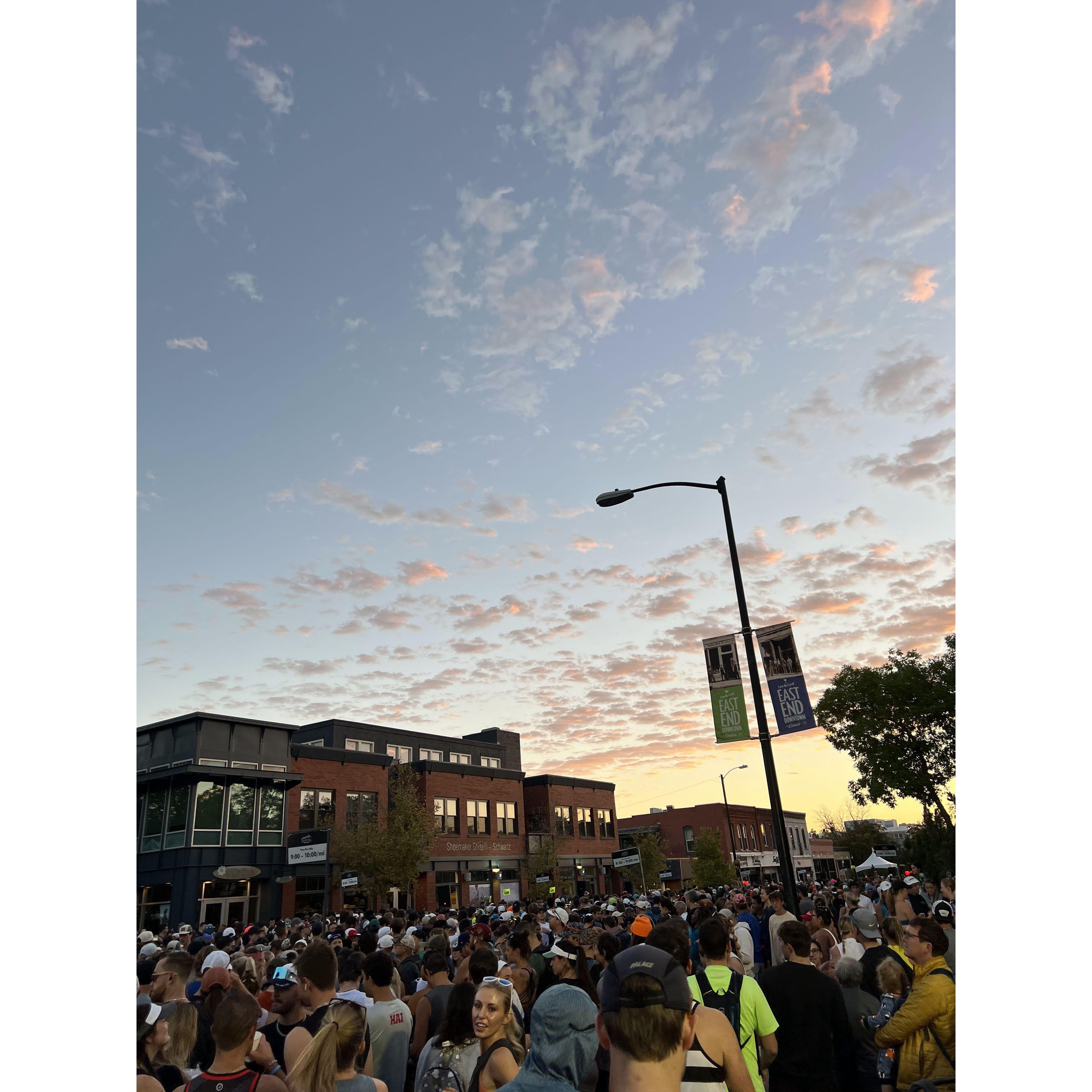 9/29/2024 | CJ's first official marathon in Boulder, Colorado!