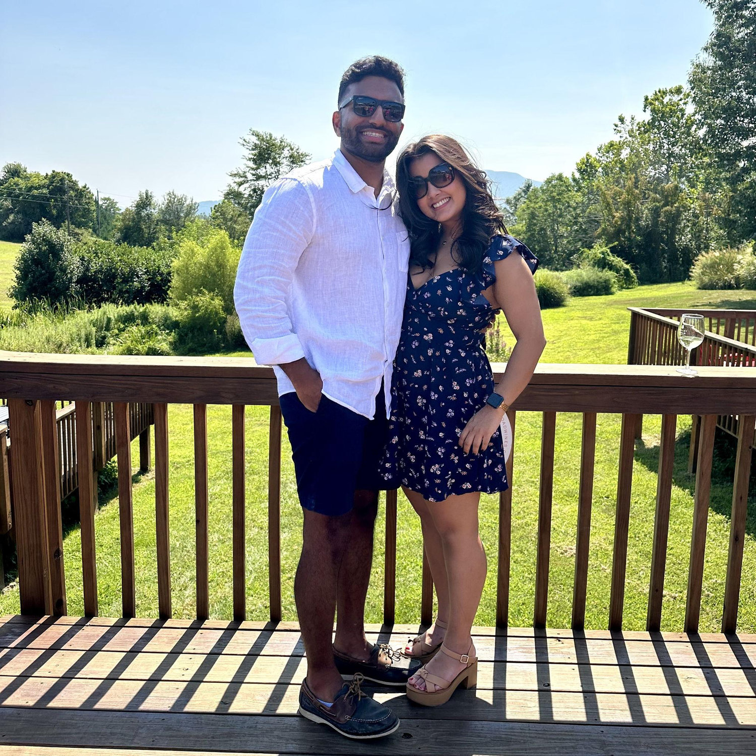 We took a winery tour for Sim's birthday in Charlottesville, VA!