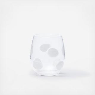 Drop Stemless Wine Glass