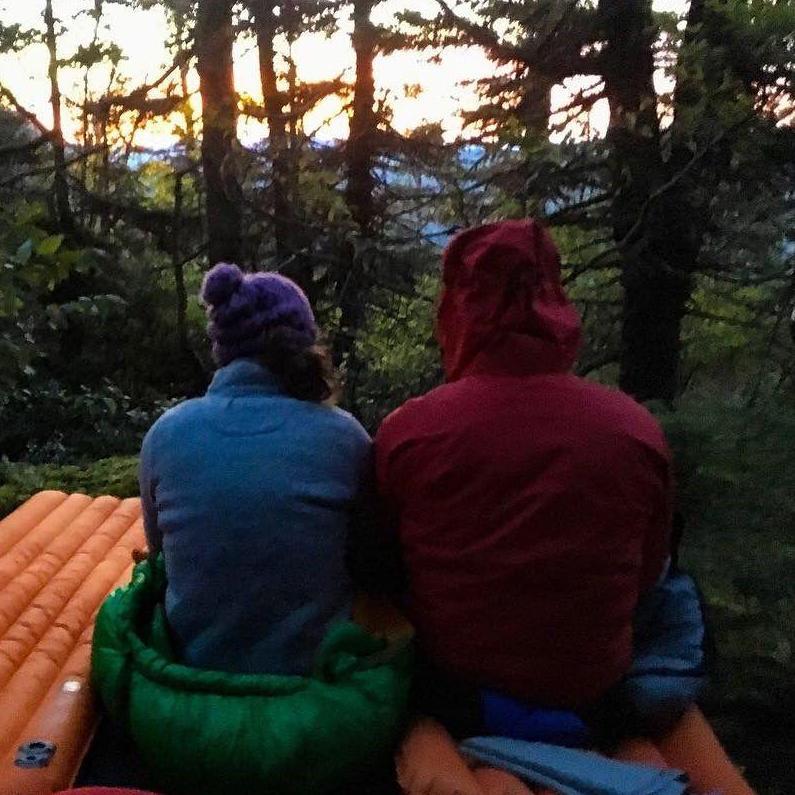 "Bivvying" on Mount Zealand, NH - Sunrise 2019