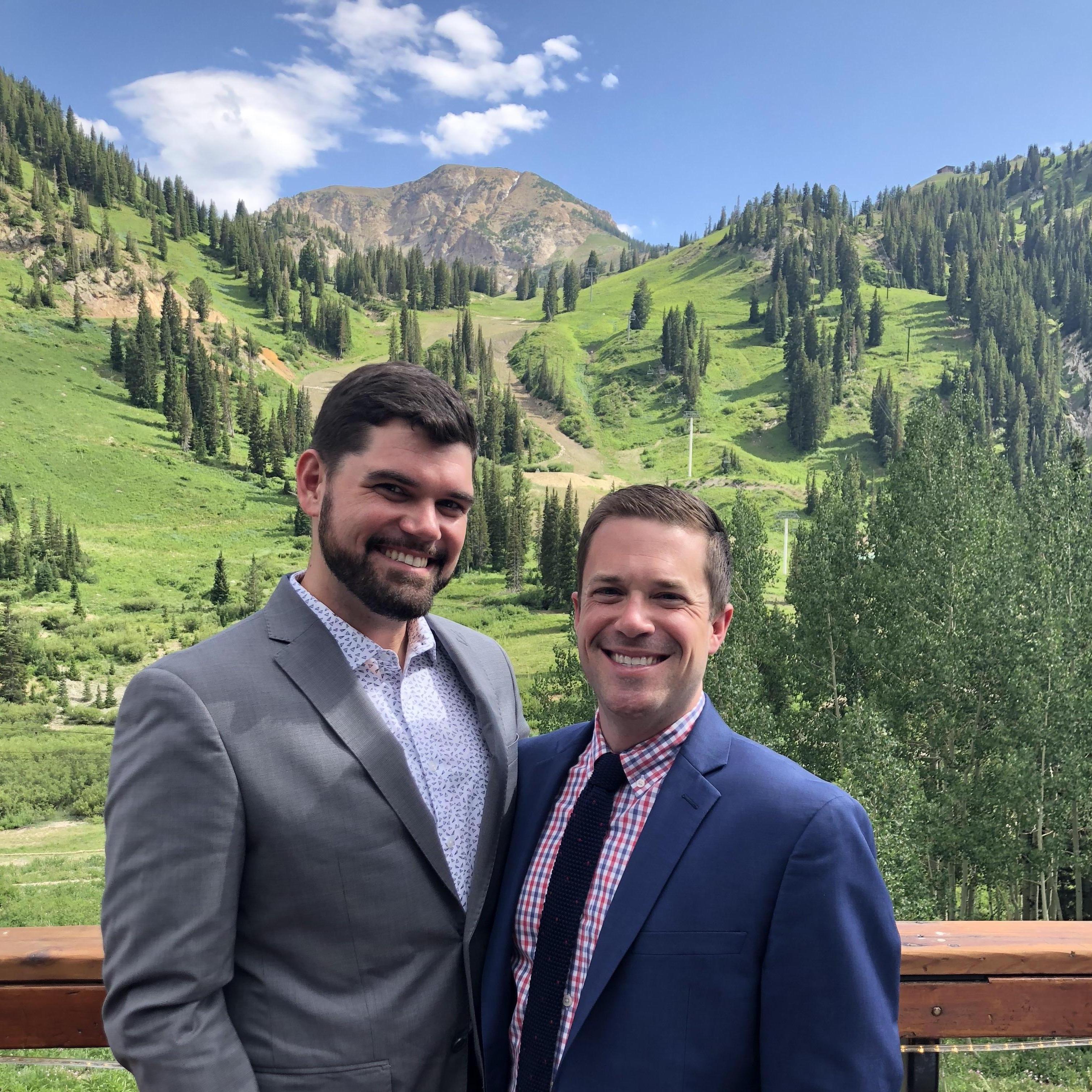 Fun Fact: This is not a fake scenic backdrop but in-fact a real place in Utah!