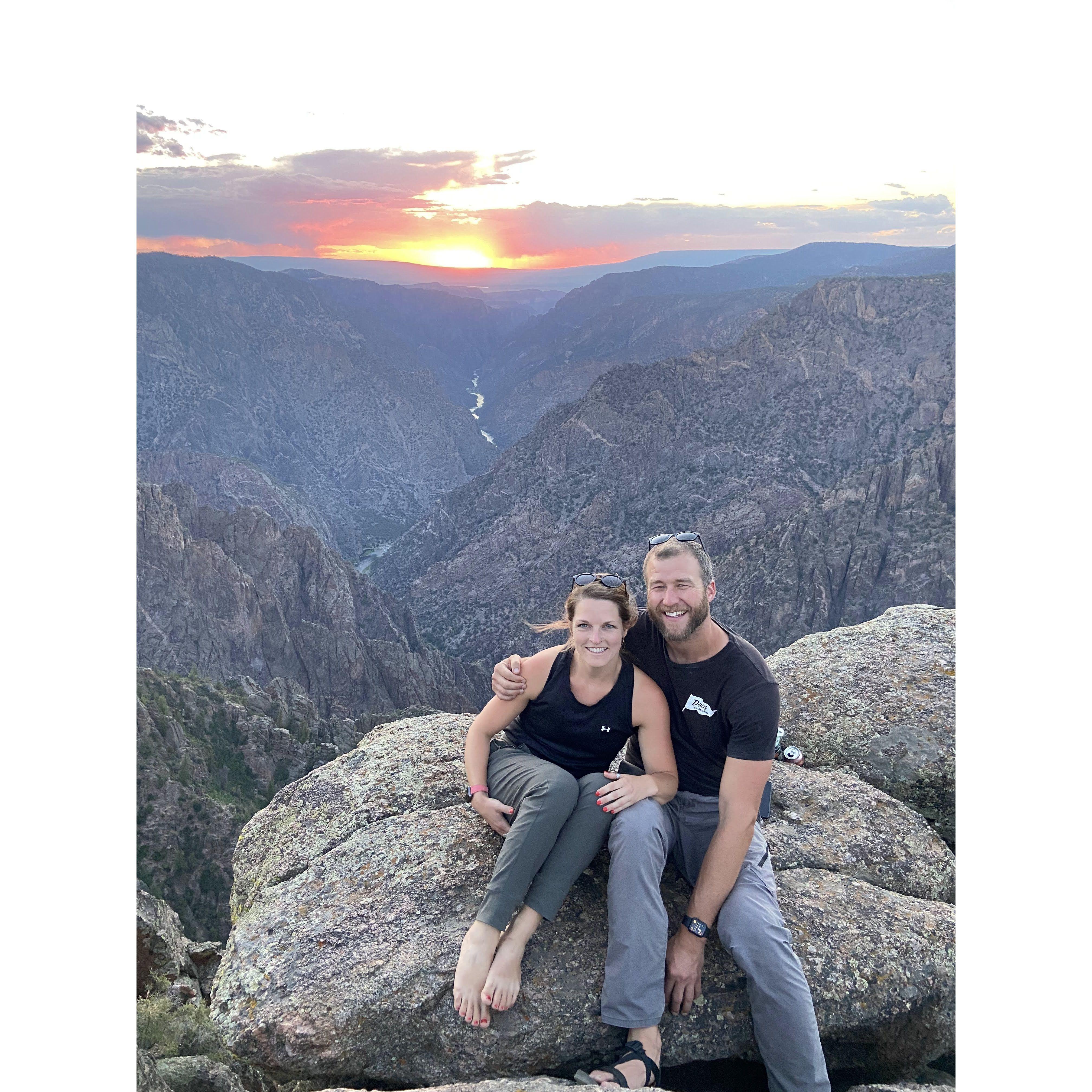 black canyon of the gunnison national park, summer 2021