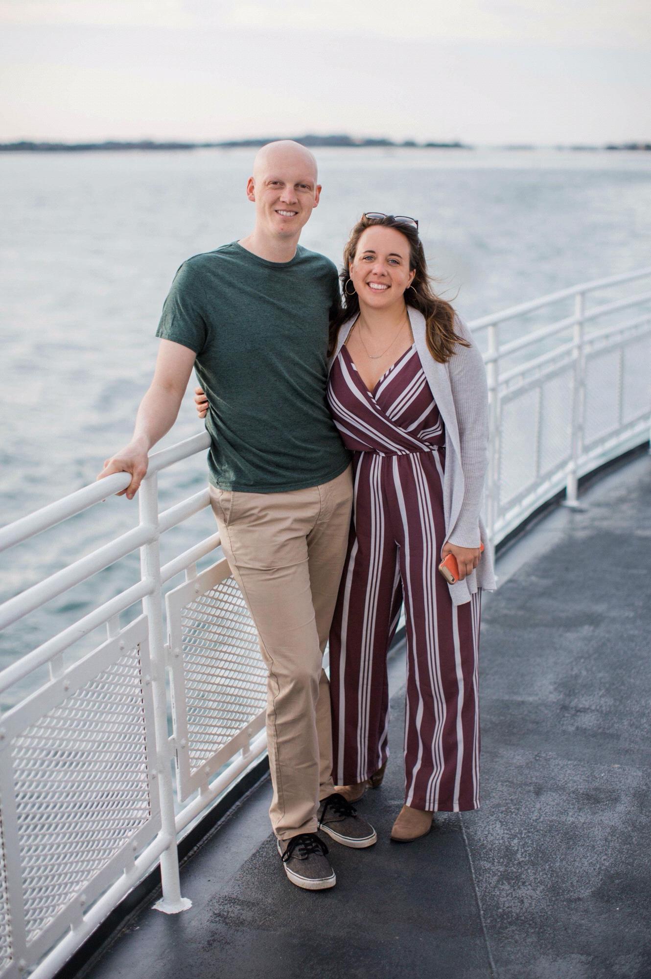 On the ferry to Martha's Vineyard