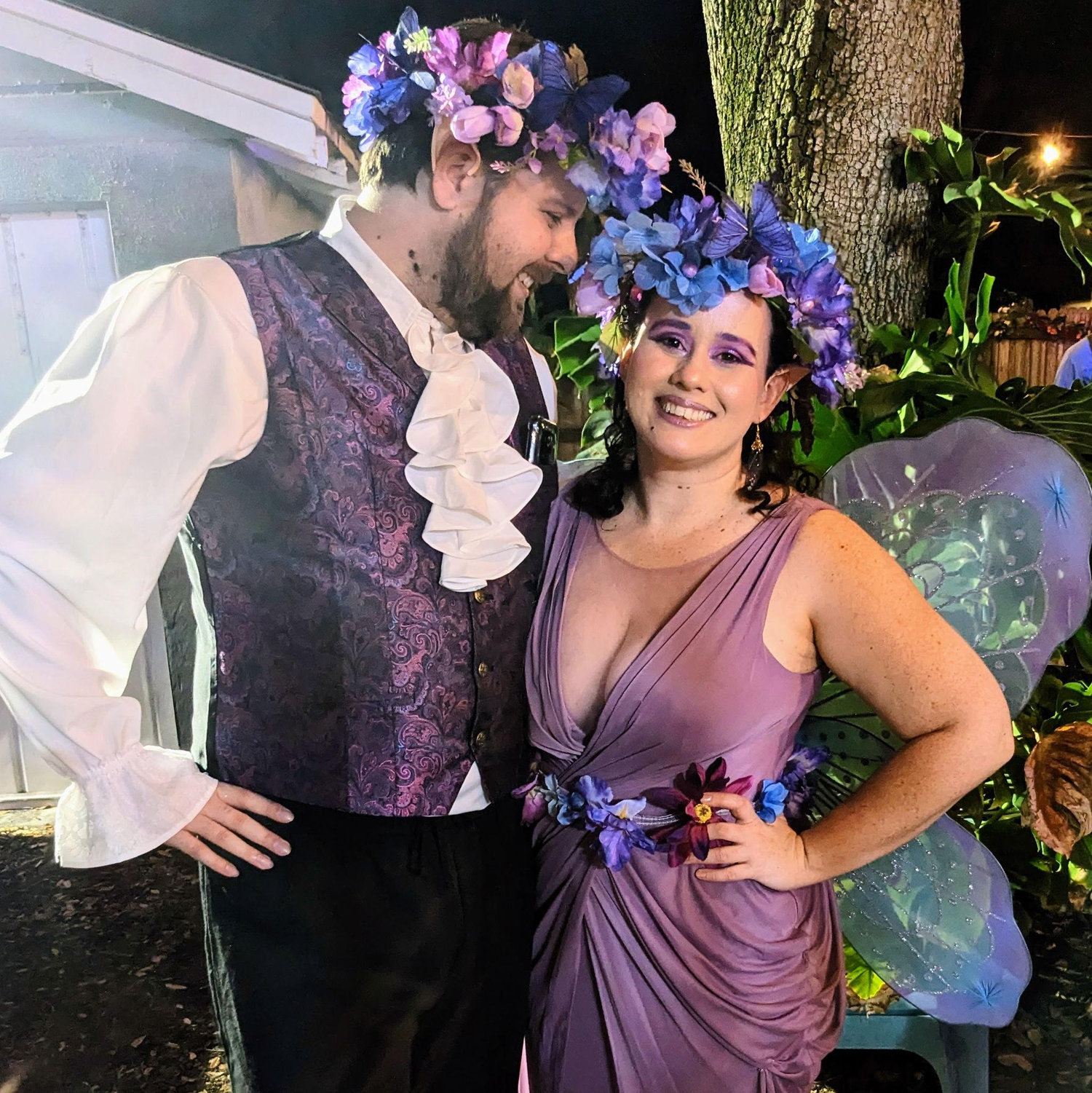 Our friends Julie and Ilena had a Moon themed wedding. We, of course, dressed as fairies. It was a blast! (Mar. 2023)