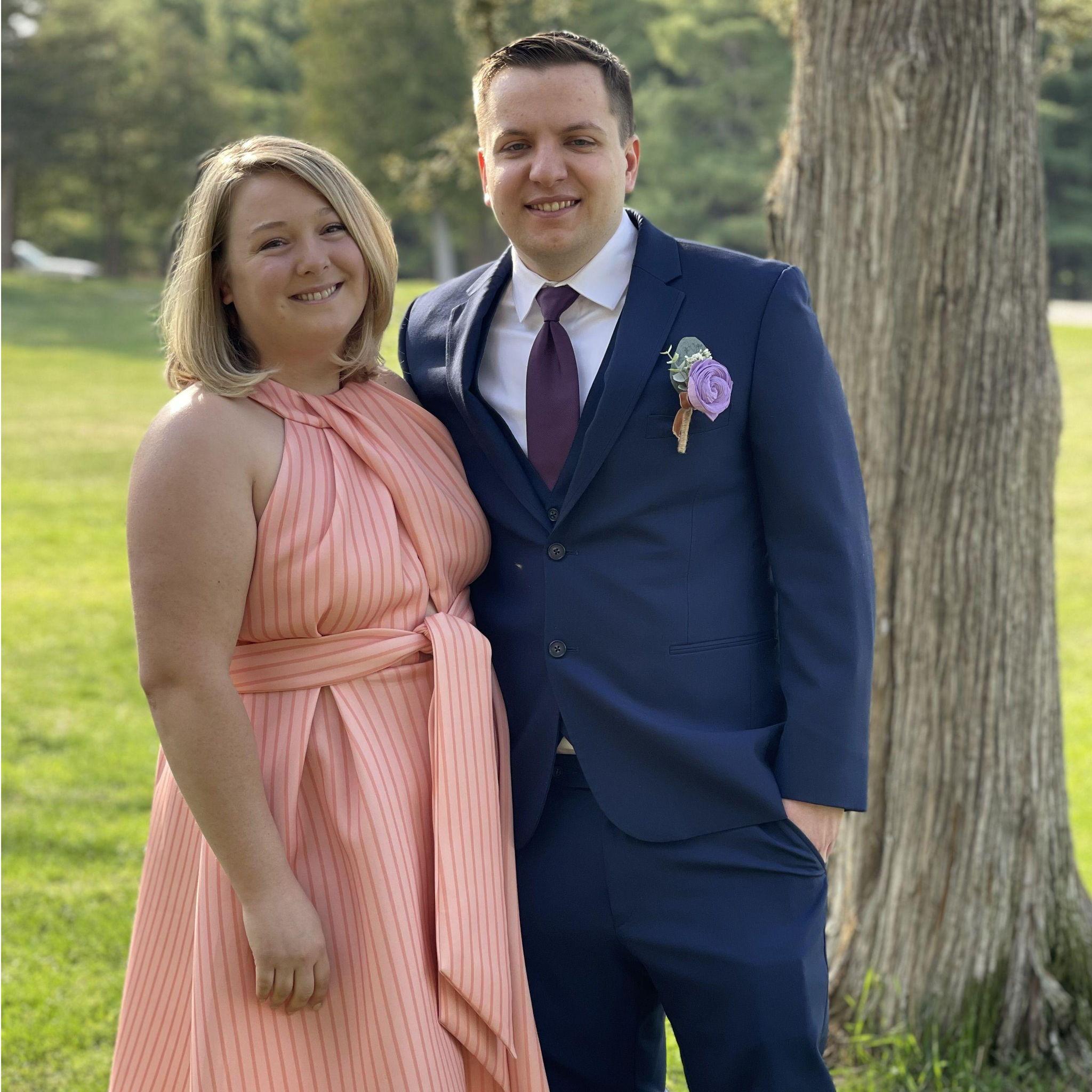 Our best friend's wedding - April, 2021