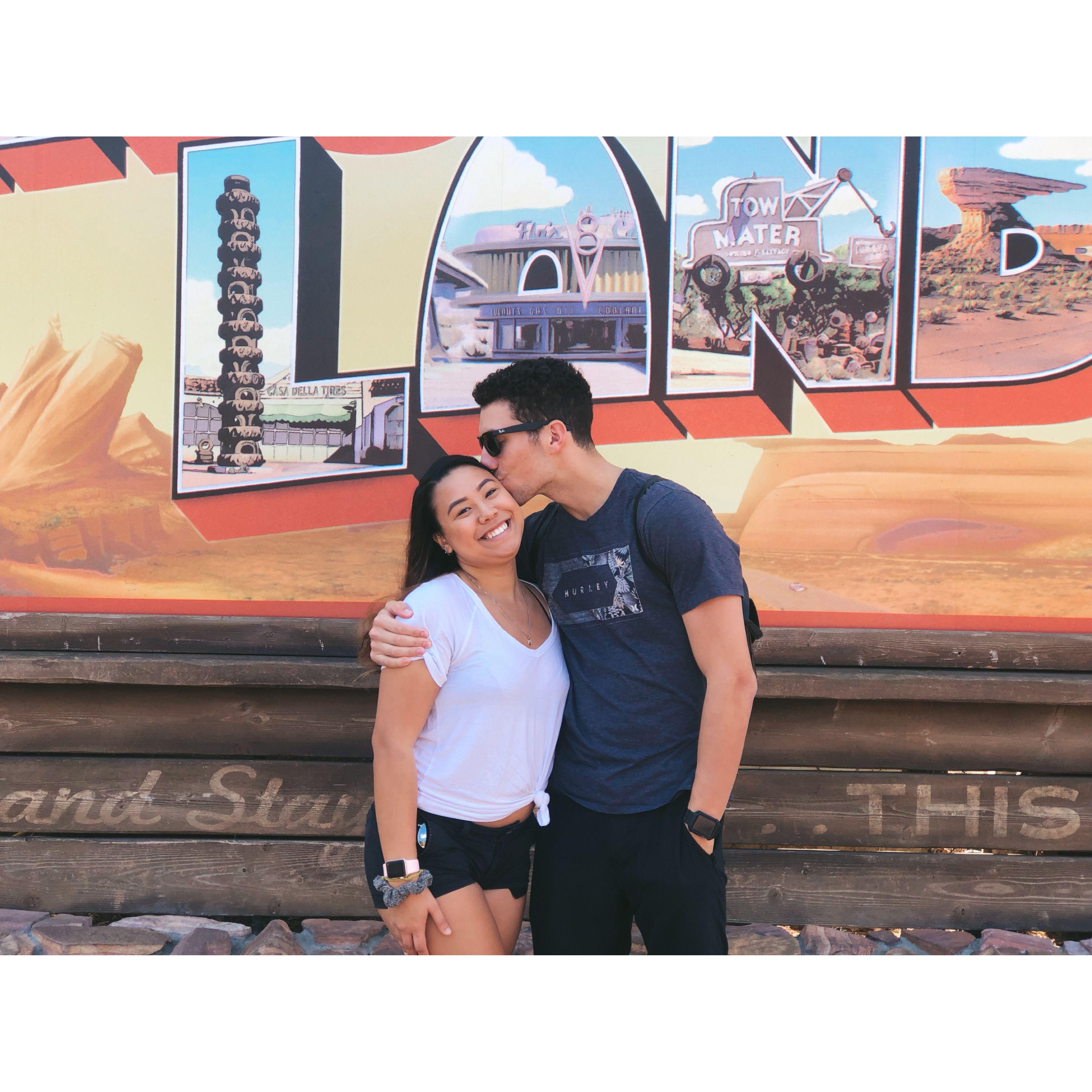 Our first trip to Disneyland!