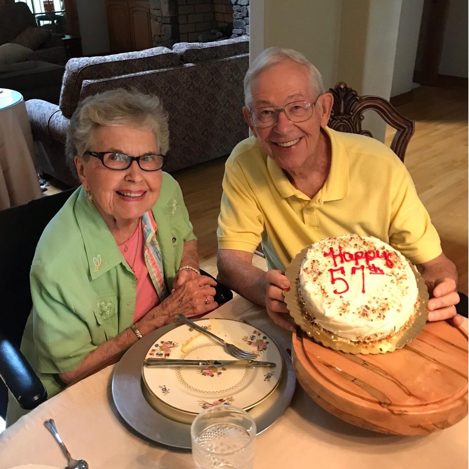 57th wedding anniversary