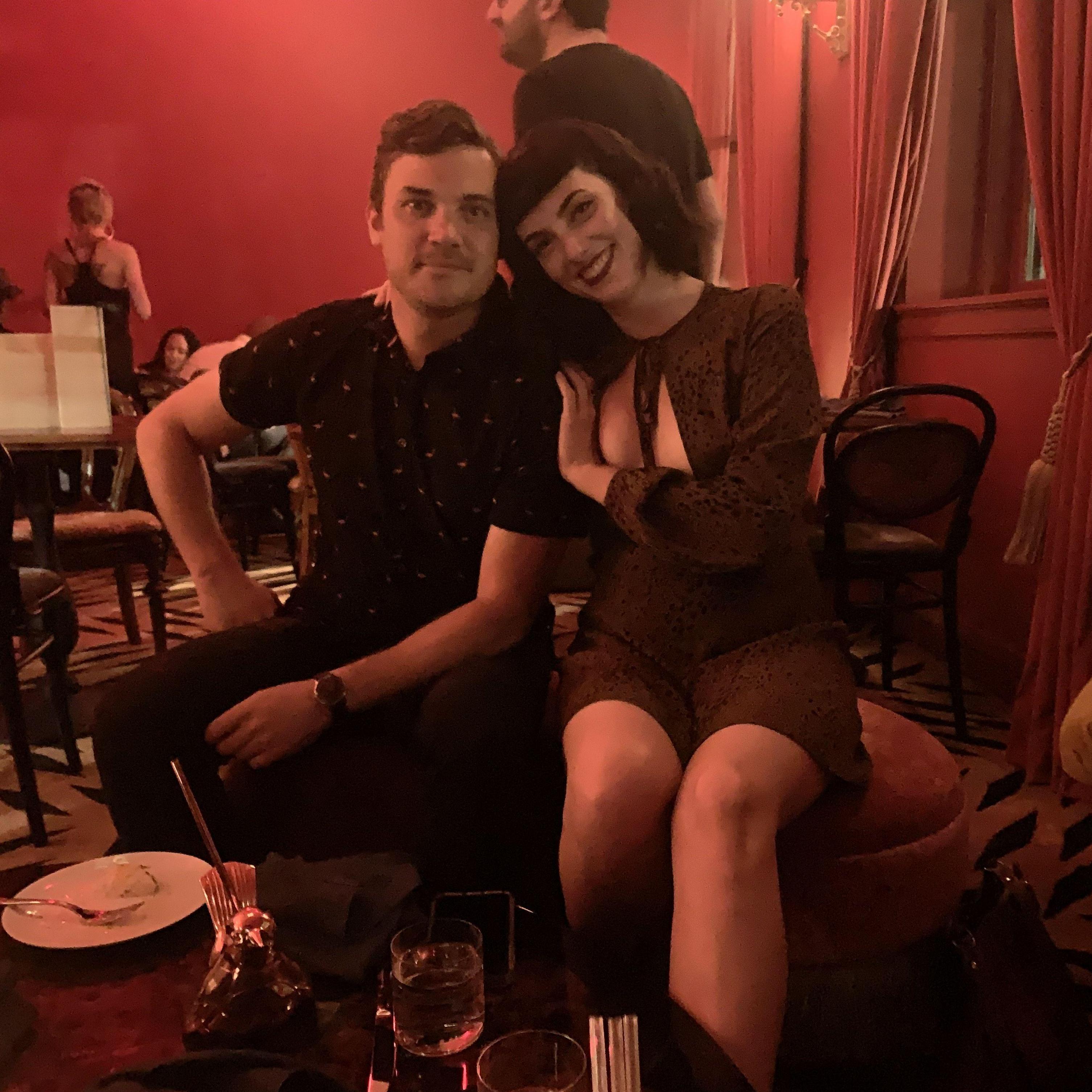 Celebrating a friend's birthday