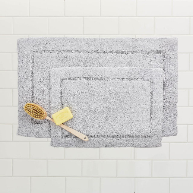 Hello Basics, Cotton 2-Piece Non-Slip Bath Mat Set | Zola
