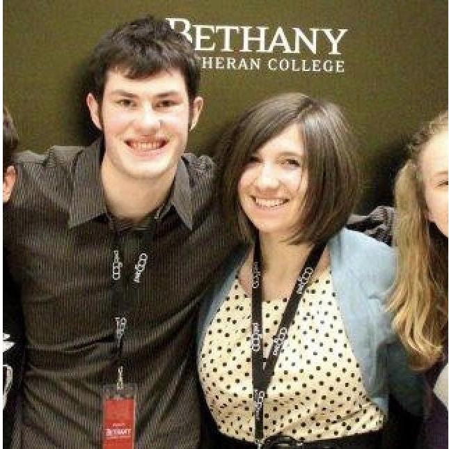 Our first red carpet together for "Enveloped," the short film that really started it all for both of us. We had just started dating around the time this picture was taken.