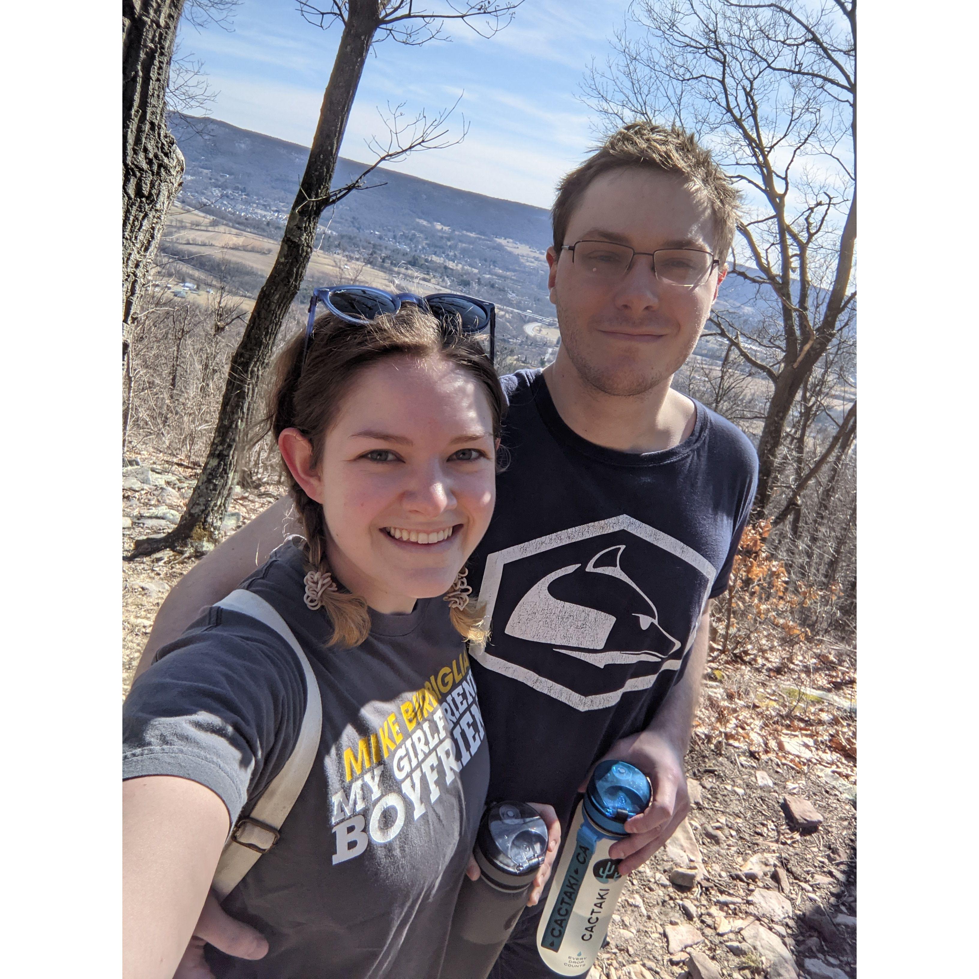 Hiking Mt. Nittany!