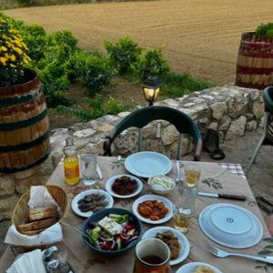 Lunch Domaine Sigalas Vineyard: Santorini, Greece