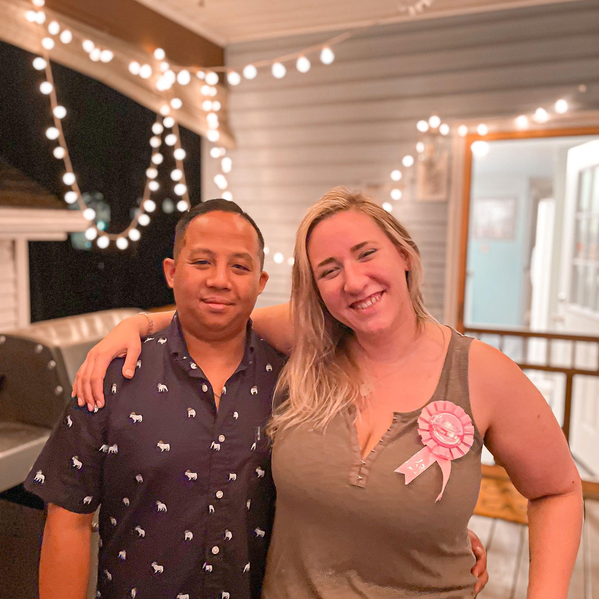 Sarah's 32nd birthday, 2022.