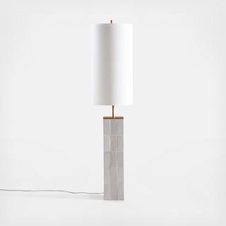Vista Ceramic Tile Floor Lamp