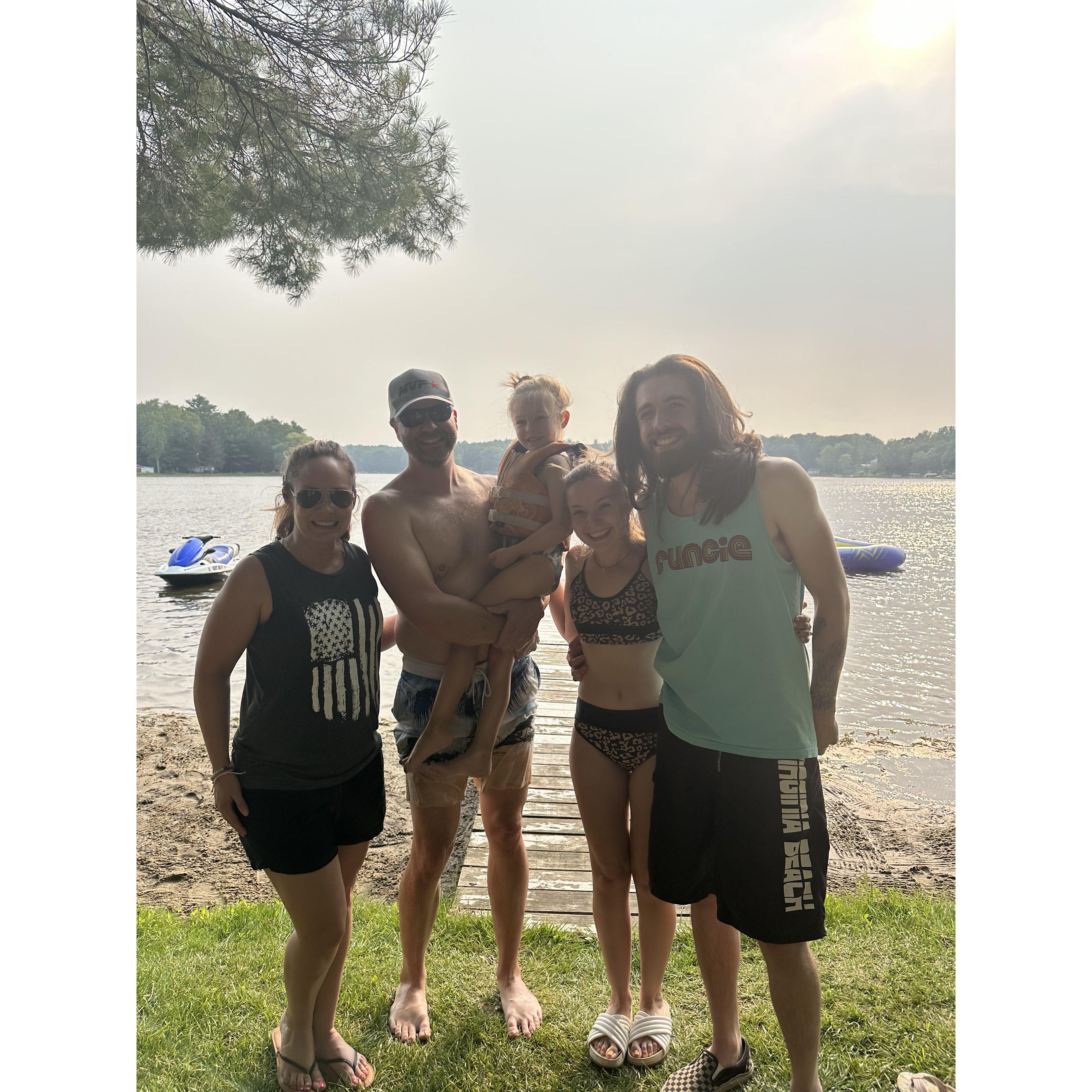 We're engaged! Ft. Chas' fam